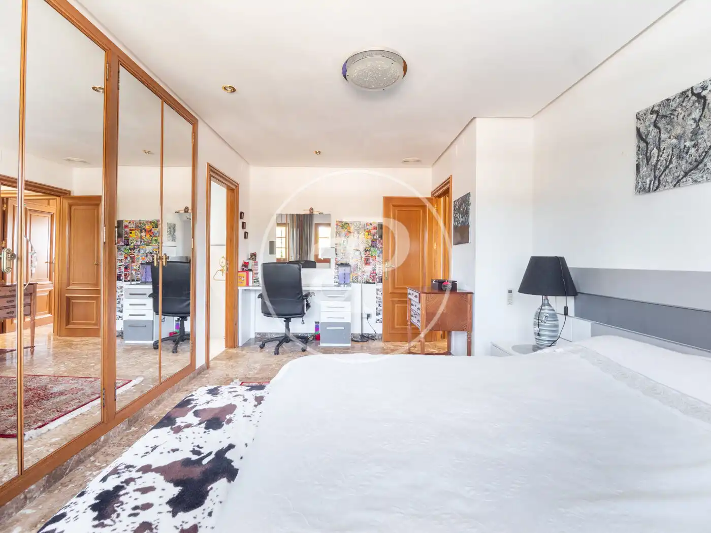 Habitación de Casa o chalet en venta en Godella con Aire acondicionado, Calefacción y Jardín privado