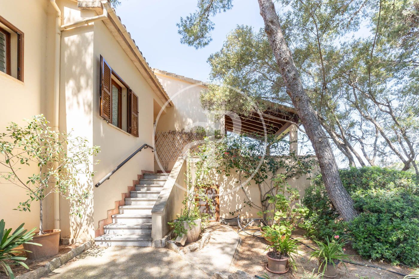 Vista exterior de Casa o xalet en venda en Llucmajor amb Calefacció, Jardí privat i Terrassa