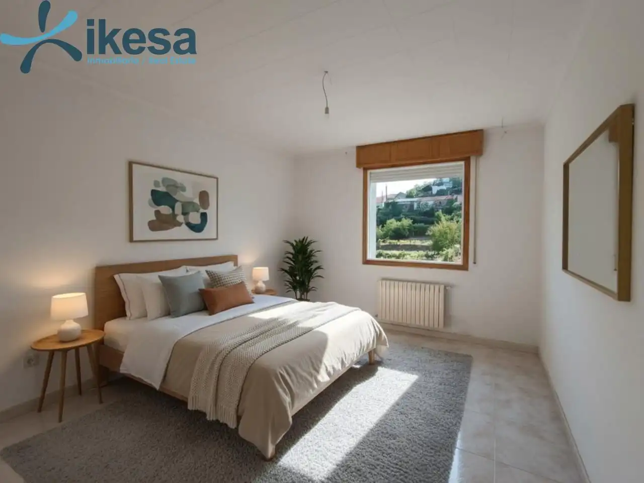 Dormitori de Casa o xalet en venda en Entrimo amb Jardí privat