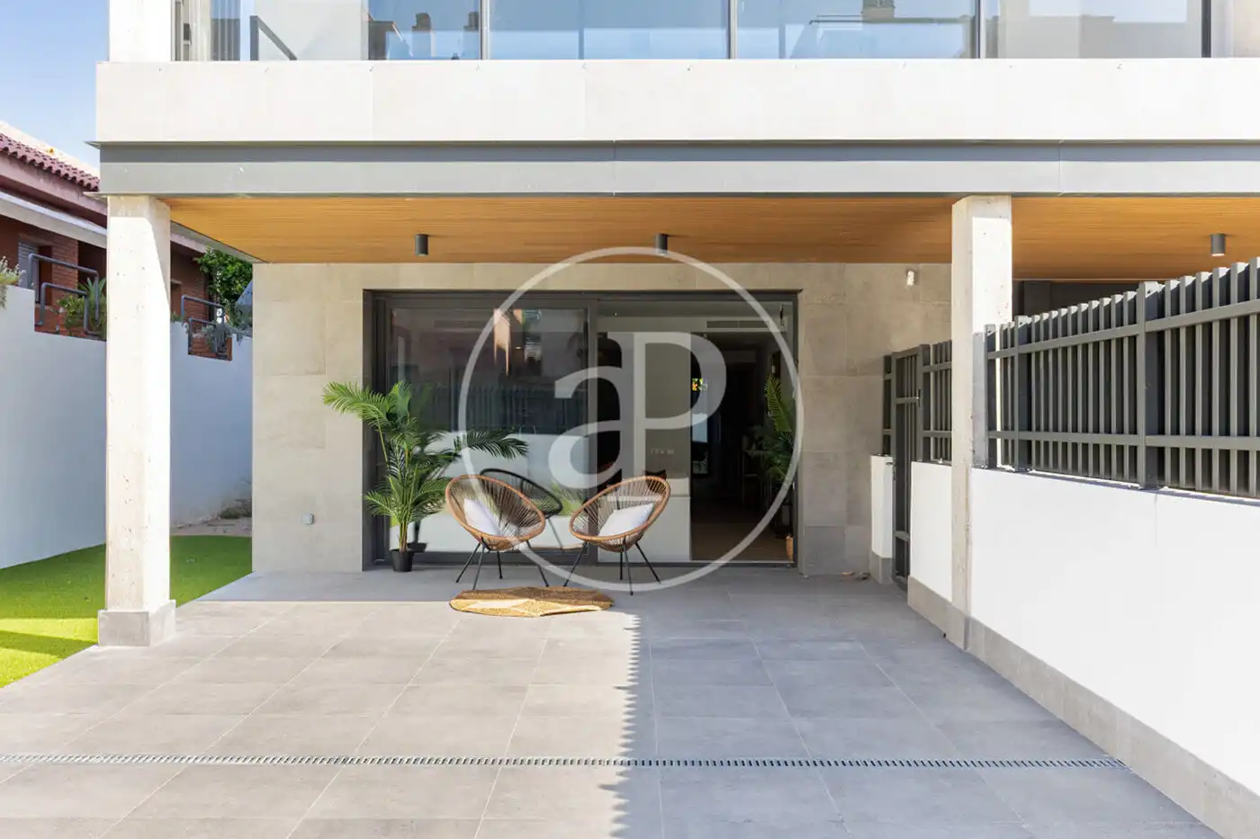 Terraza de Piso en venta en Sant Cugat del Vallès con Aire acondicionado, Calefacción y Jardín privado