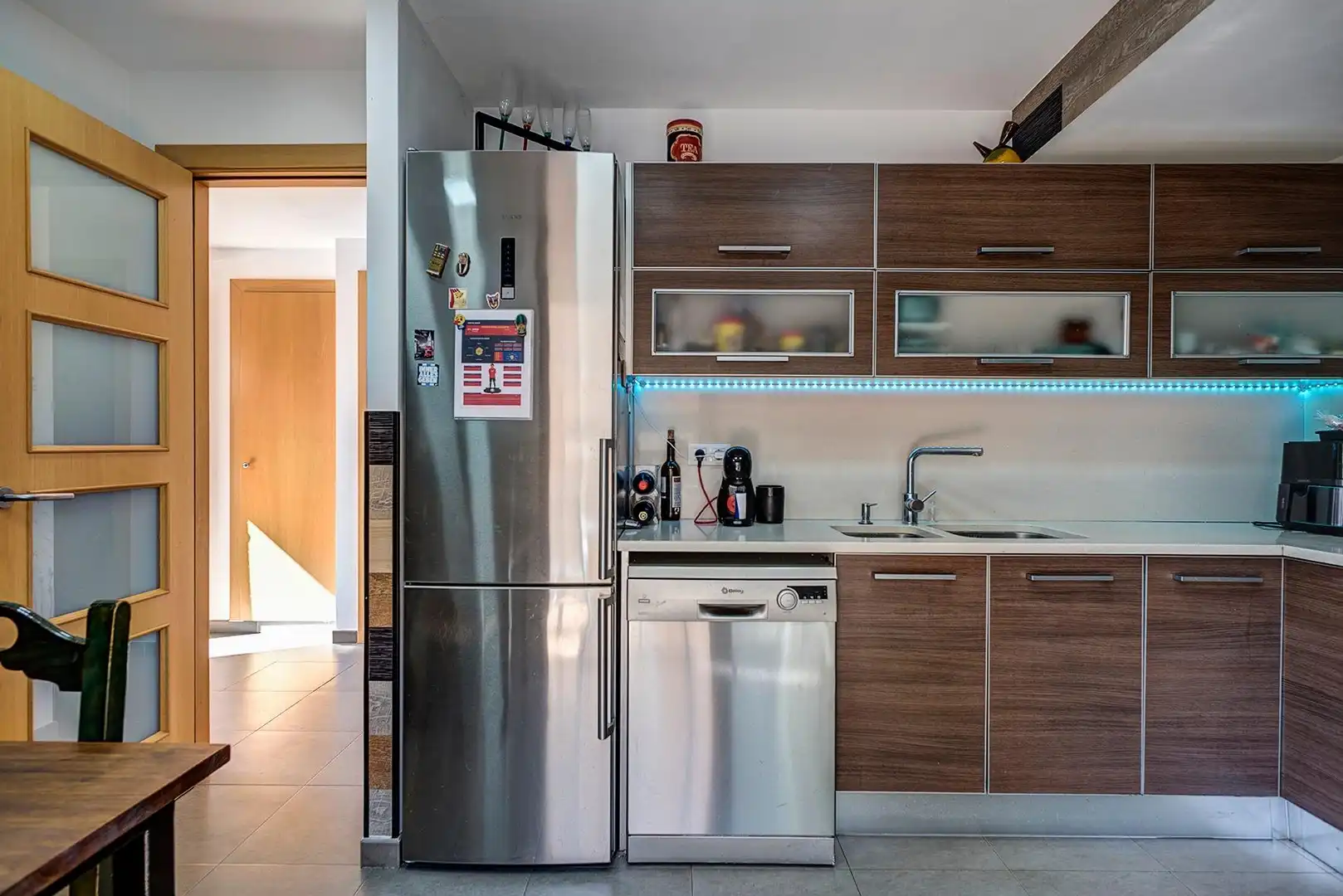 Cocina de Casa o chalet en venta en La Pobla de Claramunt con Aire acondicionado, Calefacción y Jardín privado