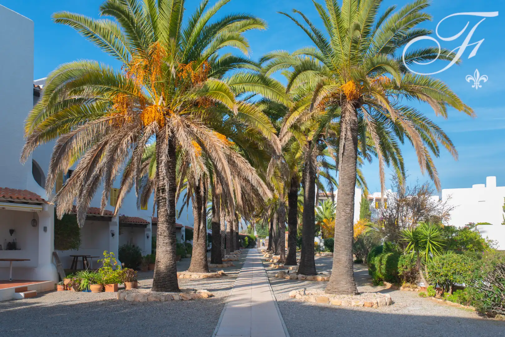 Vista exterior de Apartamento en venta en Santa Eulària des Riu con Aire acondicionado, Terraza y Piscina comunitaria