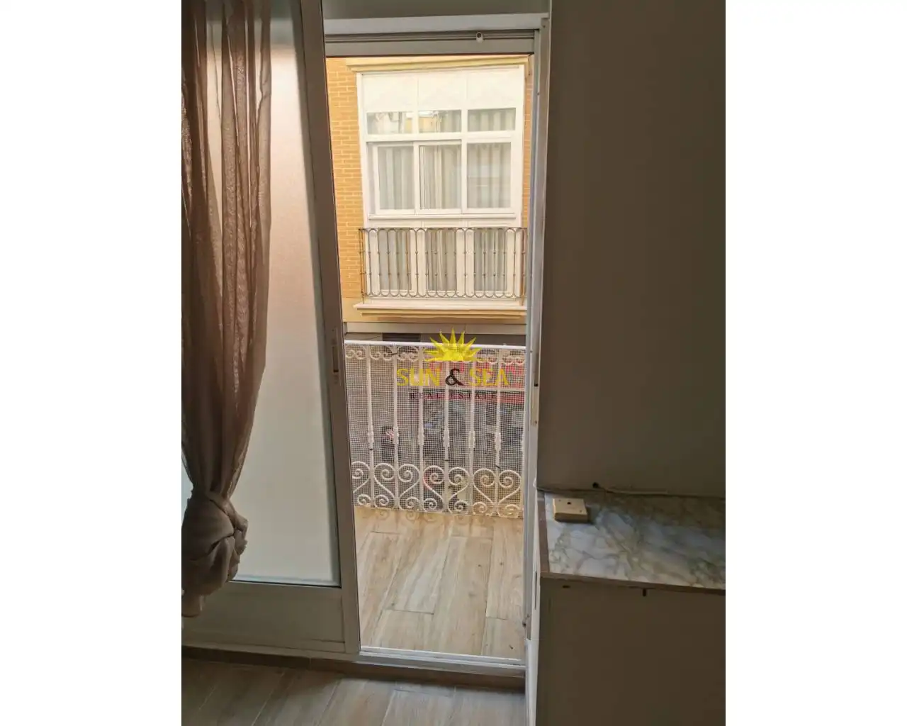 Balcony of Apartments for rent in Cartagena  with Air Conditioner, Heating and Terrace