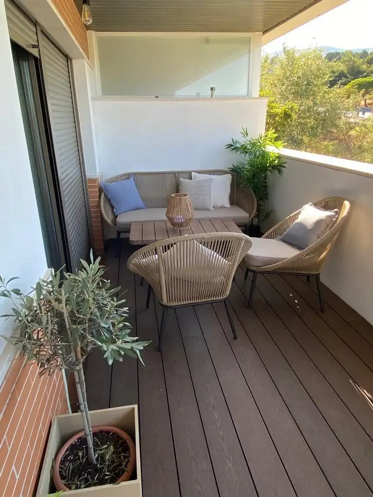 Terrace of Flat for rent in Torremolinos  with Air Conditioner, Heating and Terrace