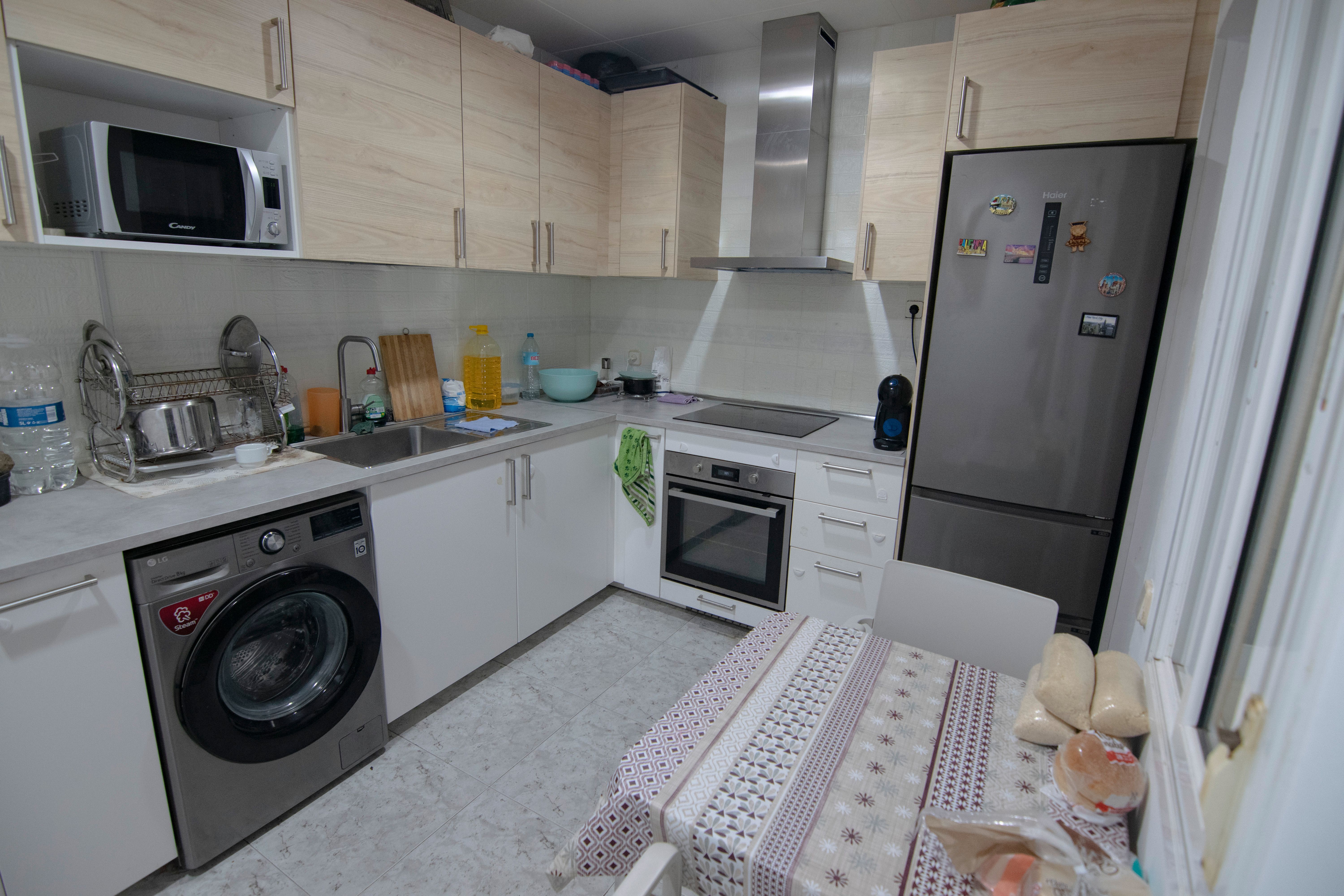 Kitchen of Flat for sale in  Barcelona Capital  with Heating and Terrace