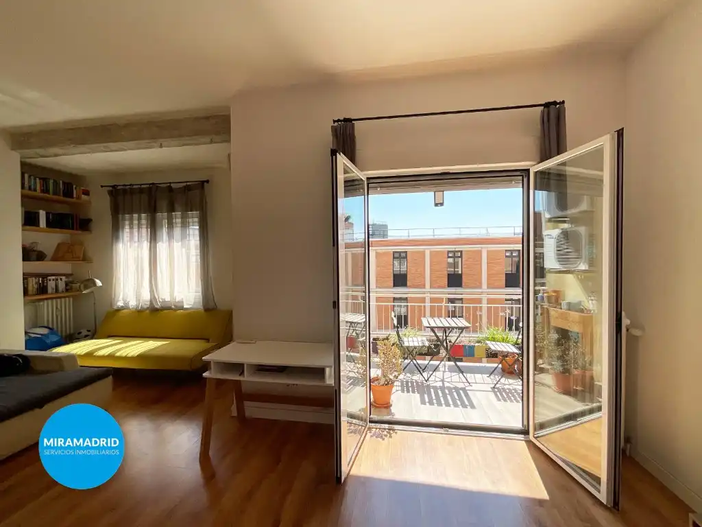 Terraza de Piso de alquiler en Madrid con Aire acondicionado, Terraza y Amueblado