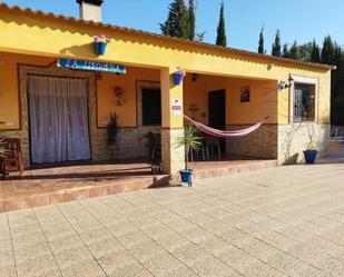 Exterior view of House or chalet for sale in La Puebla de los Infantes  with Air Conditioner, Terrace and Storage room
