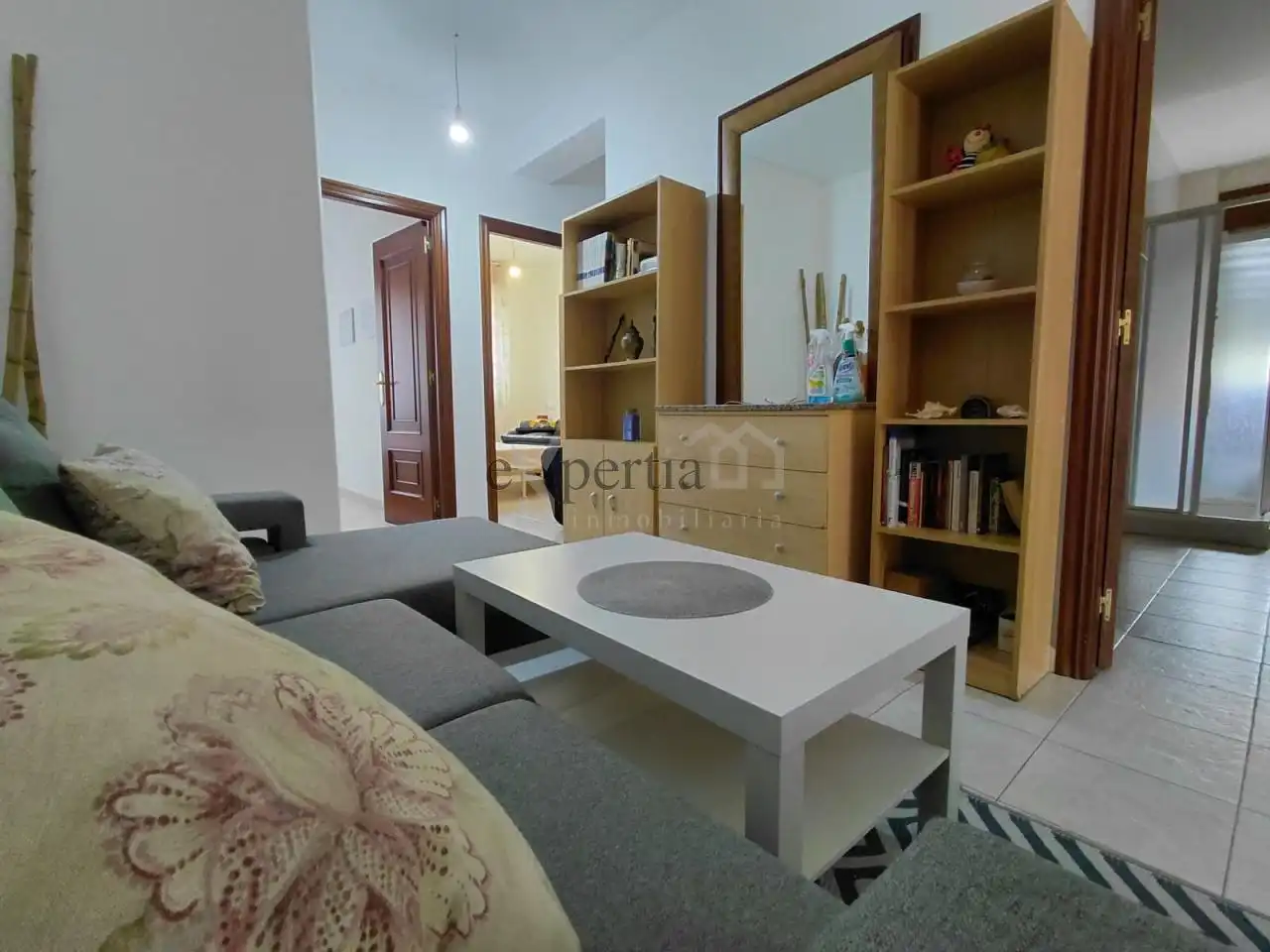 Living room of Flat for rent in Boiro  with Heating and Furnished