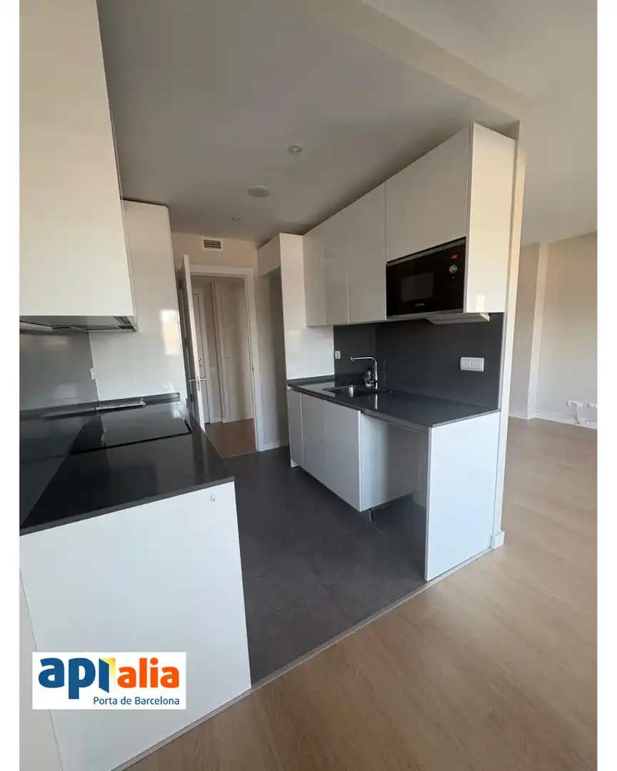 Kitchen of Flat for sale in Sant Feliu de Llobregat  with Heating, Private garden and Swimming Pool