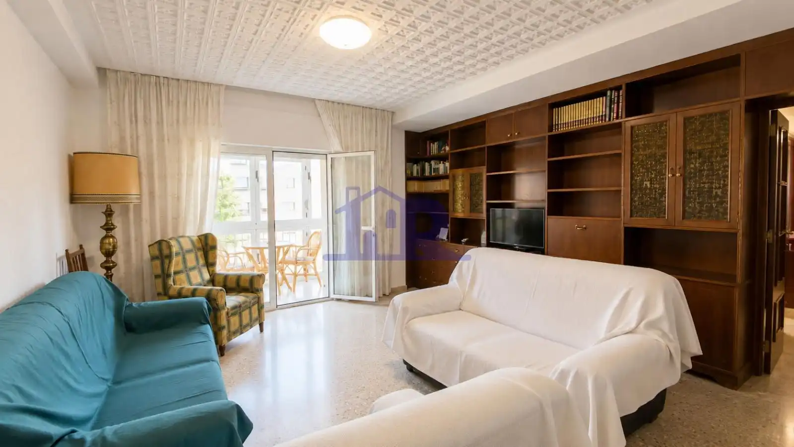 Sala de estar de Piso de alquiler en Cuenca con Calefacción y Terraza