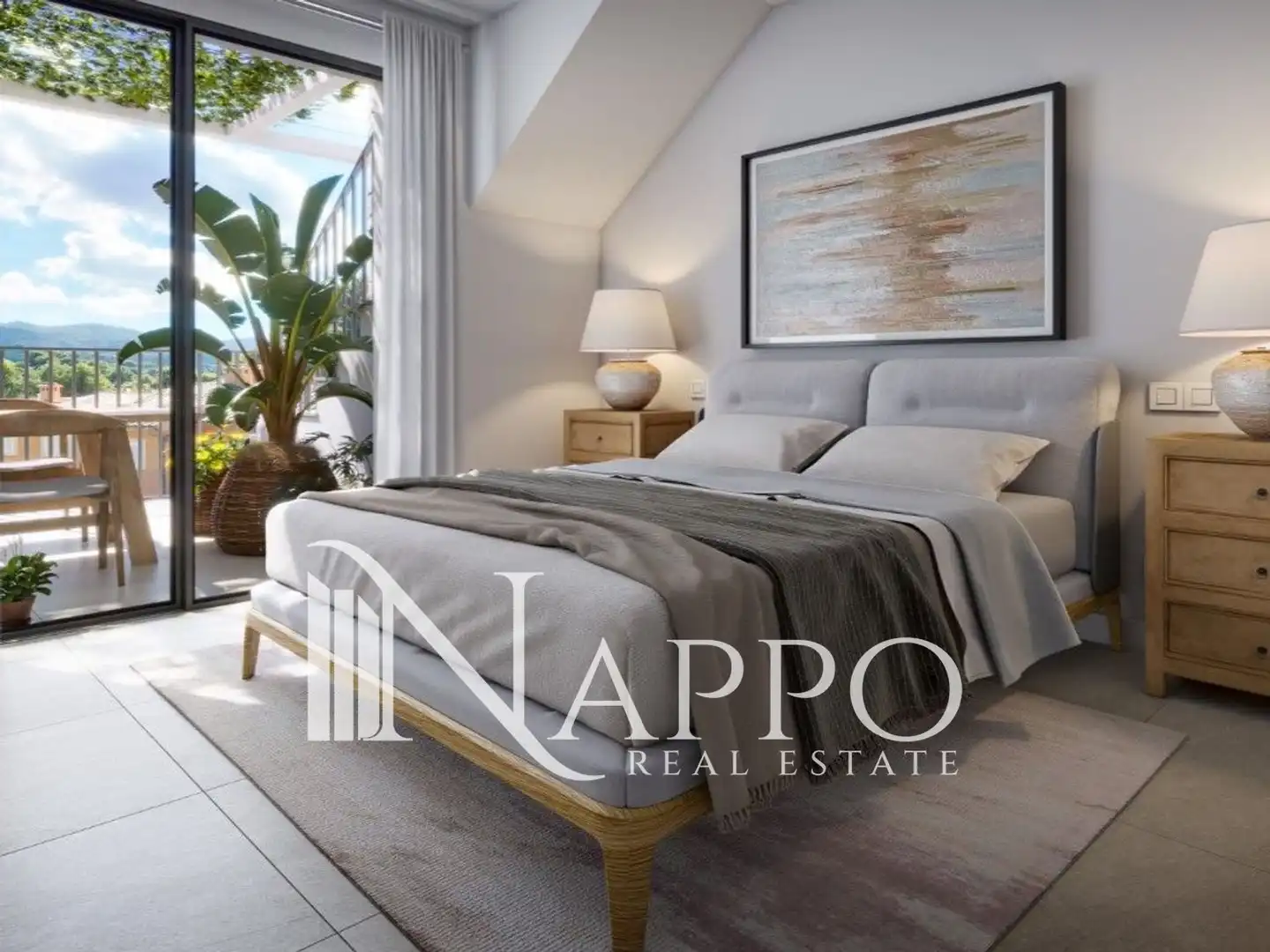 Bedroom of Flat for sale in Andratx  with Air Conditioner, Heating and Terrace