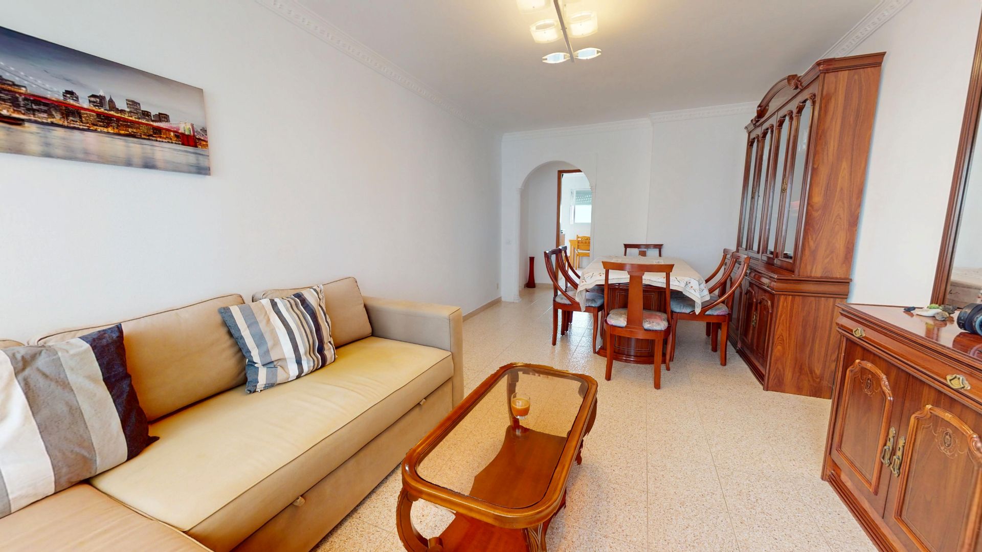 Sala d'estar de Pis en venda en Las Palmas de Gran Canaria amb Parquet, Traster i Balcó