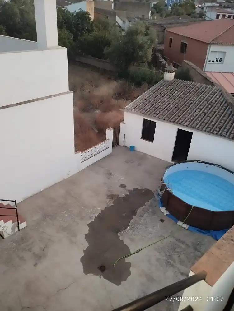 Vista exterior de Piso en venta en Garrovillas de Alconétar con Amueblado y Balcón