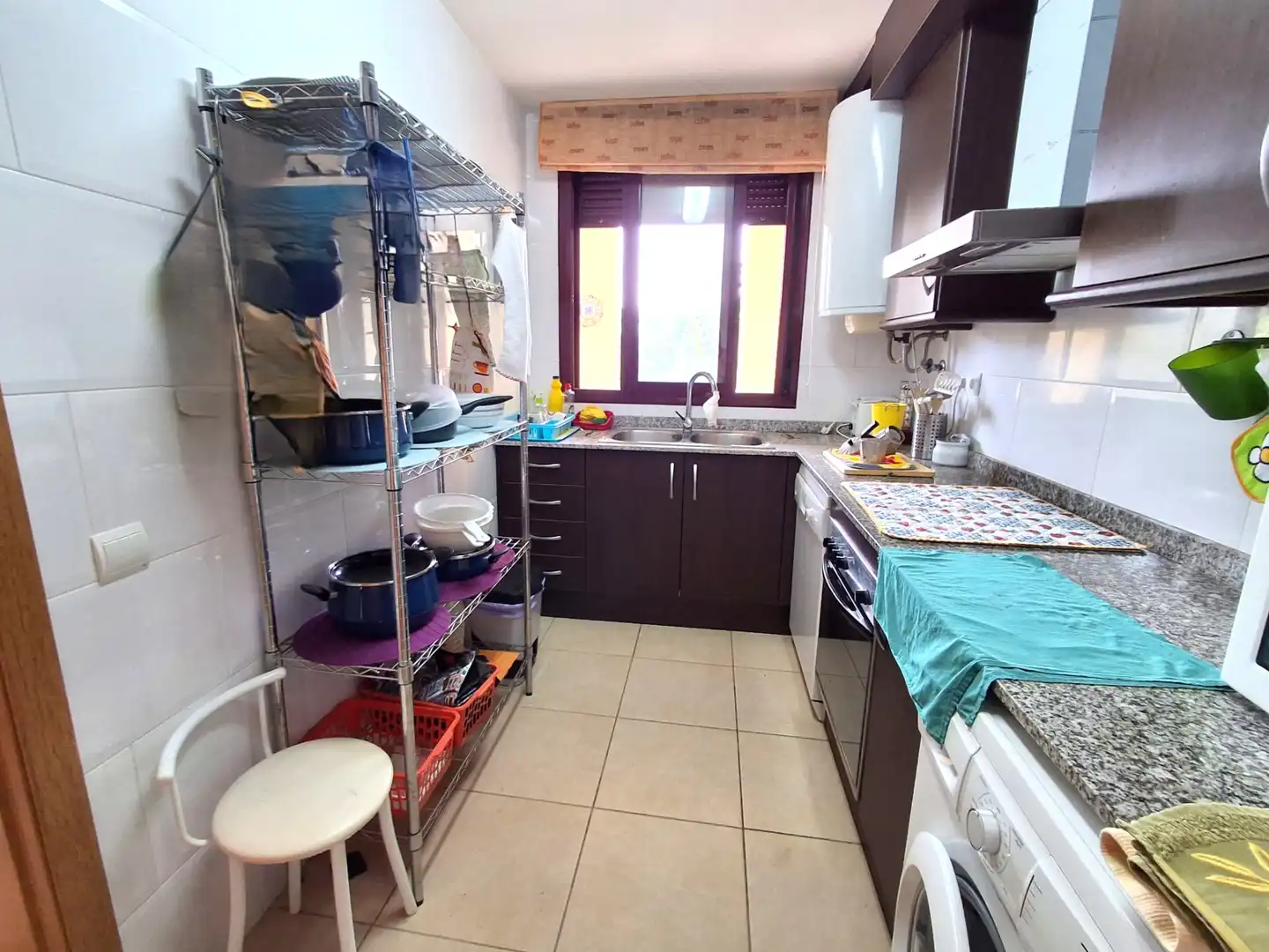 Cocina de Piso en venta en Mont-roig del Camp con Aire acondicionado, Jardín privado y Amueblado