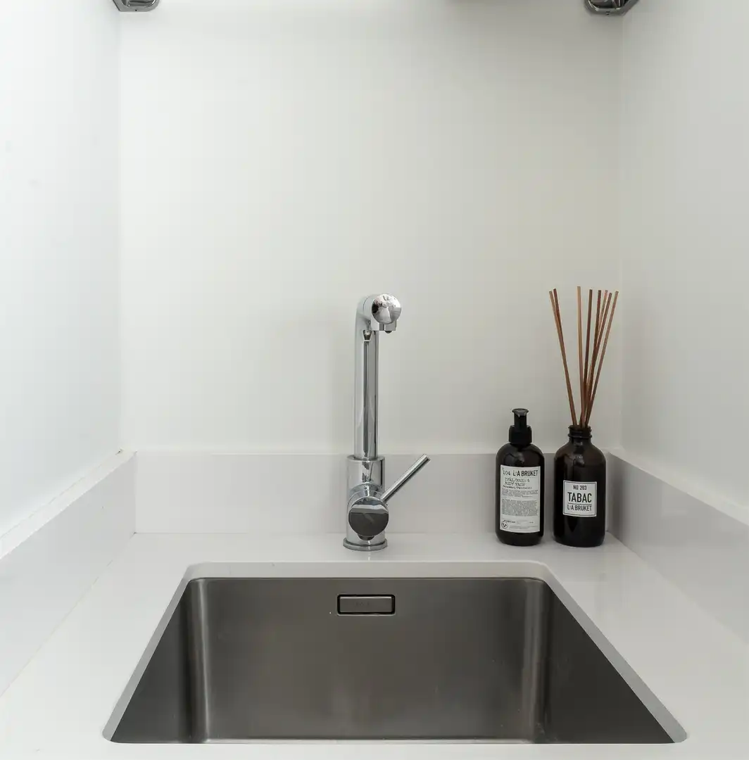 Cocina de Apartamento de alquiler en Ojén con Aire acondicionado, Calefacción y Terraza