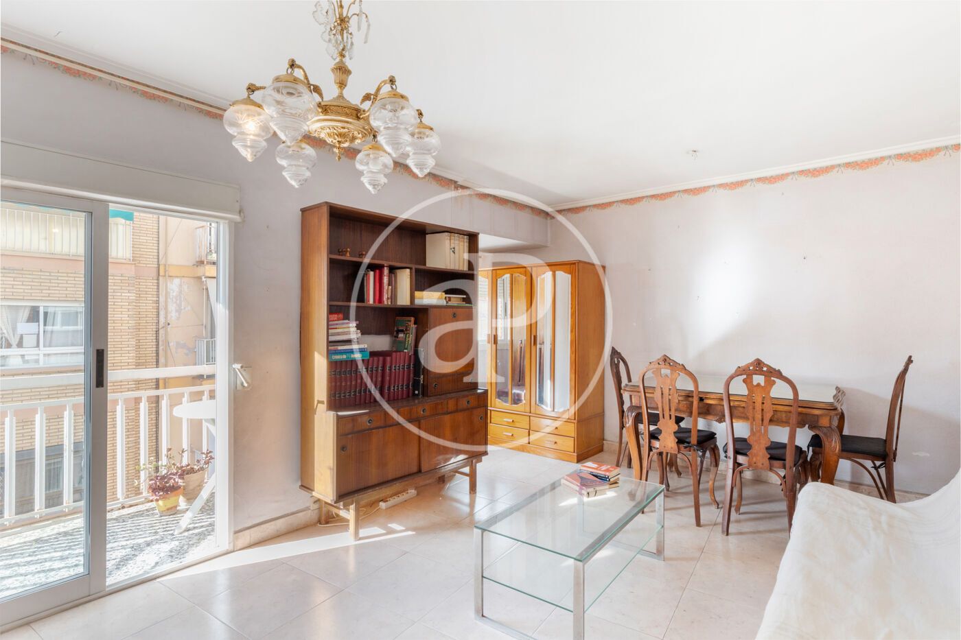 Menjador de Pis en venda en  Valencia Capital amb Aire condicionat, Calefacció i Moblat