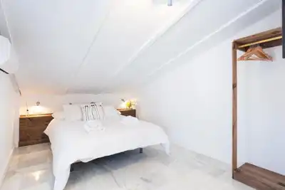 Habitación de Casa adosada en venta en Benalmádena con Aire acondicionado, Calefacción y Jardín privado