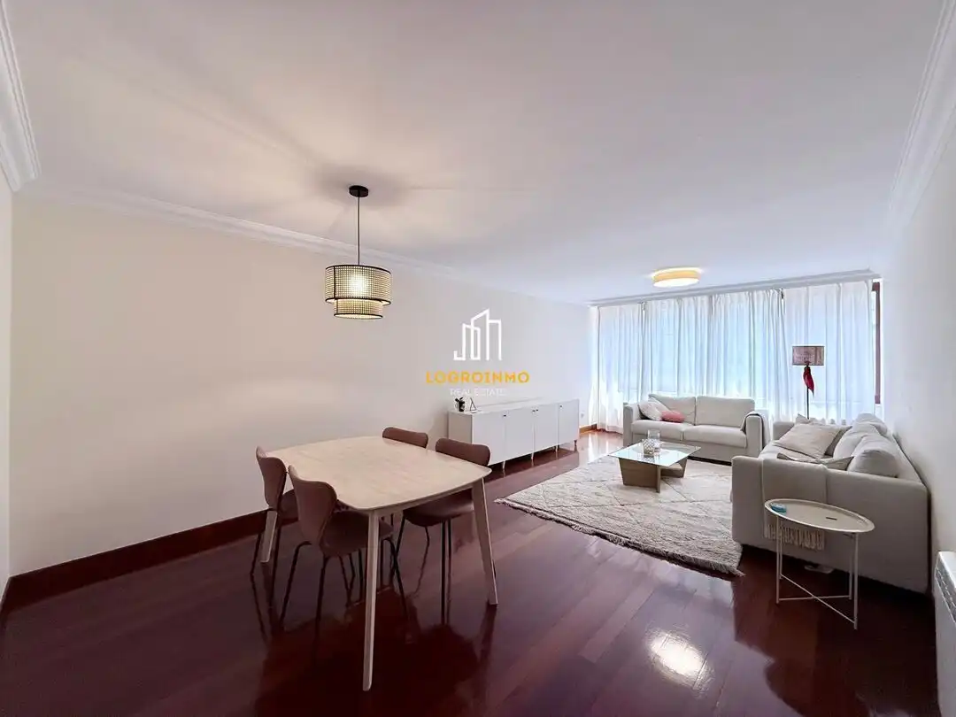 Wohnzimmer von Wohnung zur Miete in  Logroño mit Klimaanlage, Heizung und Abstellraum