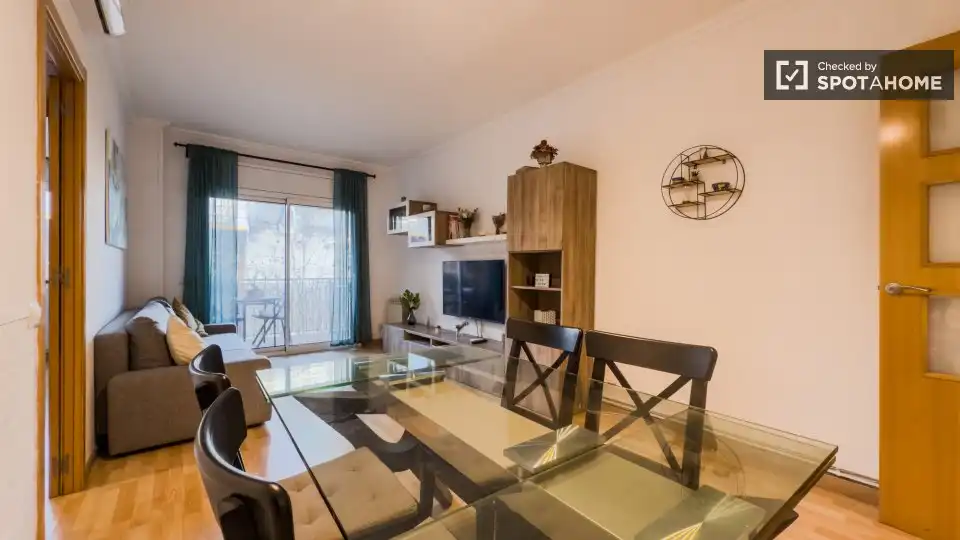 Living room of Flat for share in Sant Andreu
