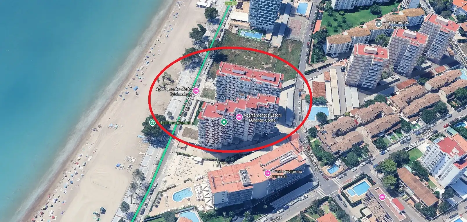 Exterior view of Apartments for sale in Benicasim / Benicàssim  with Private garden, Terrace and Community pool
