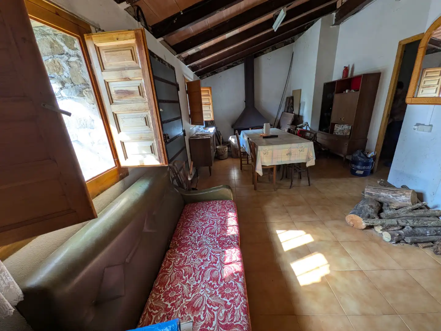 Sala de estar de Finca rústica en venta en Sant Joan de les Abadesses, Girona
