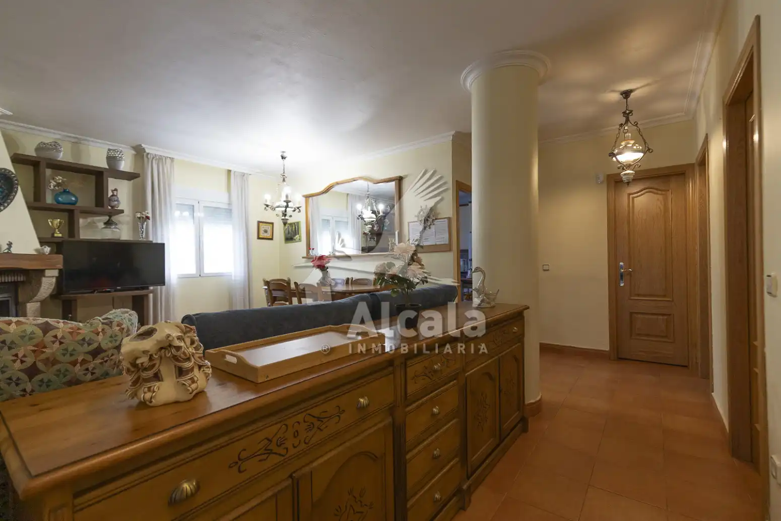 Wohnzimmer von Haus oder Chalet zum Verkauf in El Molar (Madrid) mit Schwimmbad