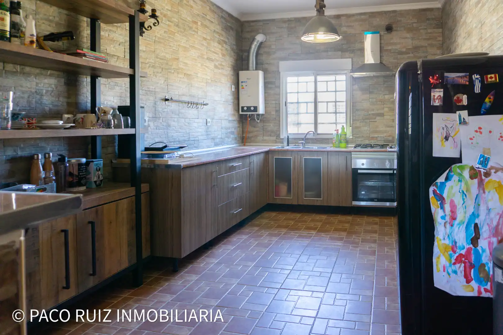 Cocina de Finca rústica en venta en Tabernas con Aire acondicionado, Jardín privado y Terraza