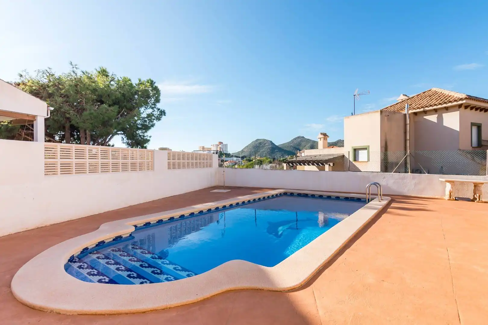 Swimming pool of Houses for sale in Cartagena  with Air Conditioner, Heating and Terrace