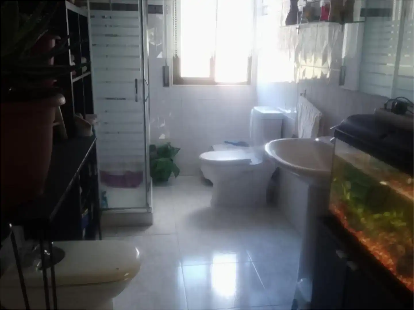 Bany de Pis en venda en Aguas Cándidas amb Jardí privat, Traster i Balcó