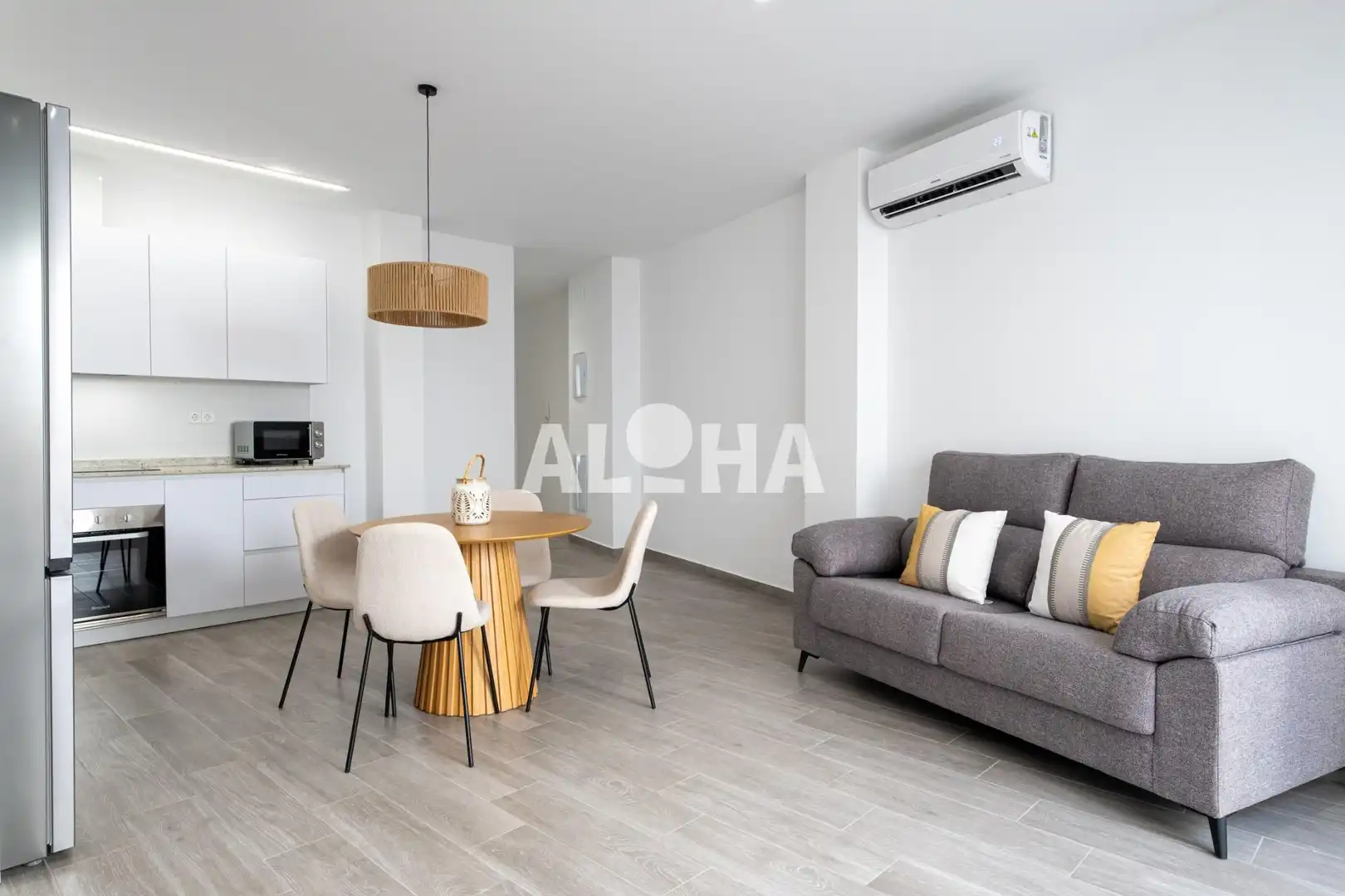 Living room of Apartments for rent in Moncada  with Air Conditioner, Terrace and Furnished