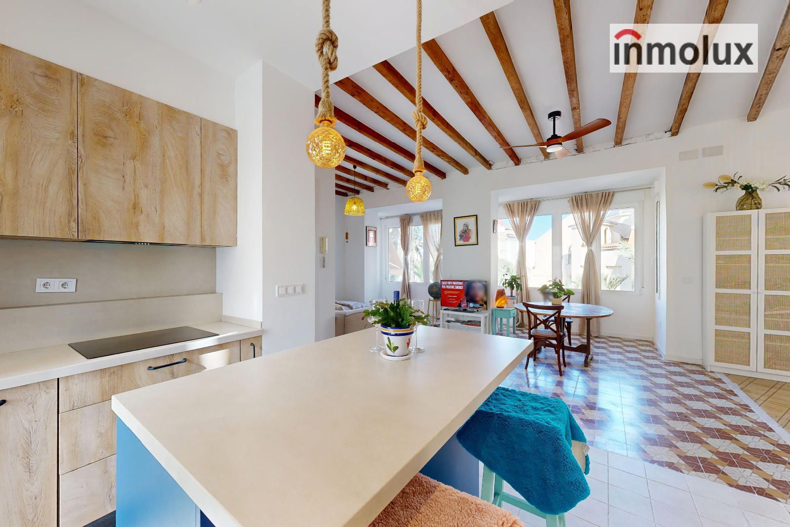 Kitchen of Flat for sale in Alicante / Alacant  with Air Conditioner, Heating and Terrace