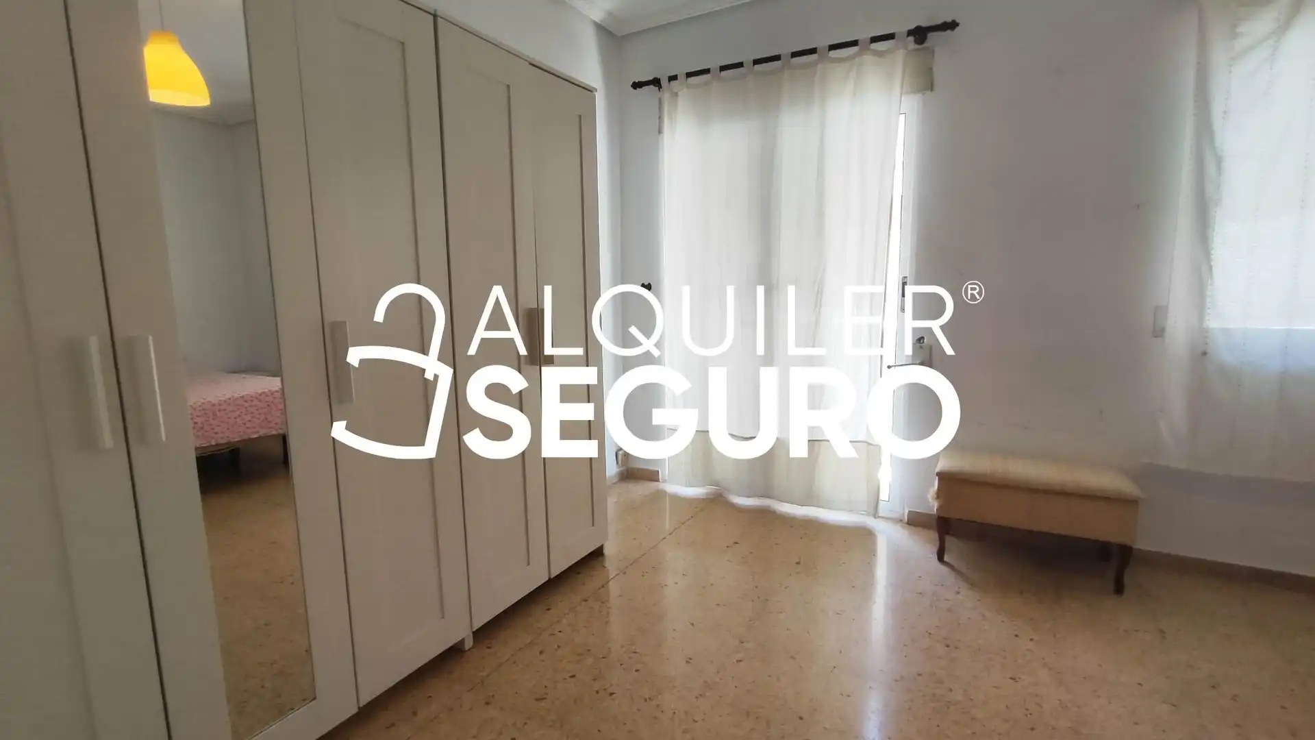 Bedroom of Flat for rent in Sagunto / Sagunt  with Air Conditioner, Terrace and Furnished