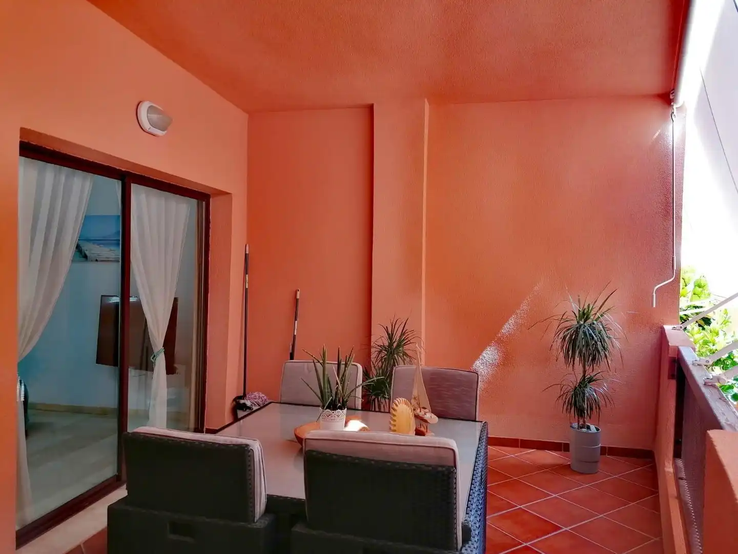 Esszimmer von Wohnung zum Verkauf in Manilva mit Klimaanlage, Terrasse und Möbliert
