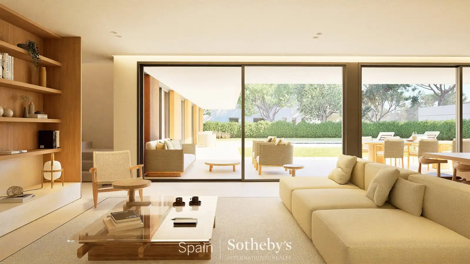 Living room of Houses for sale in Sitges  with Air Conditioner, Private garden and Terrace