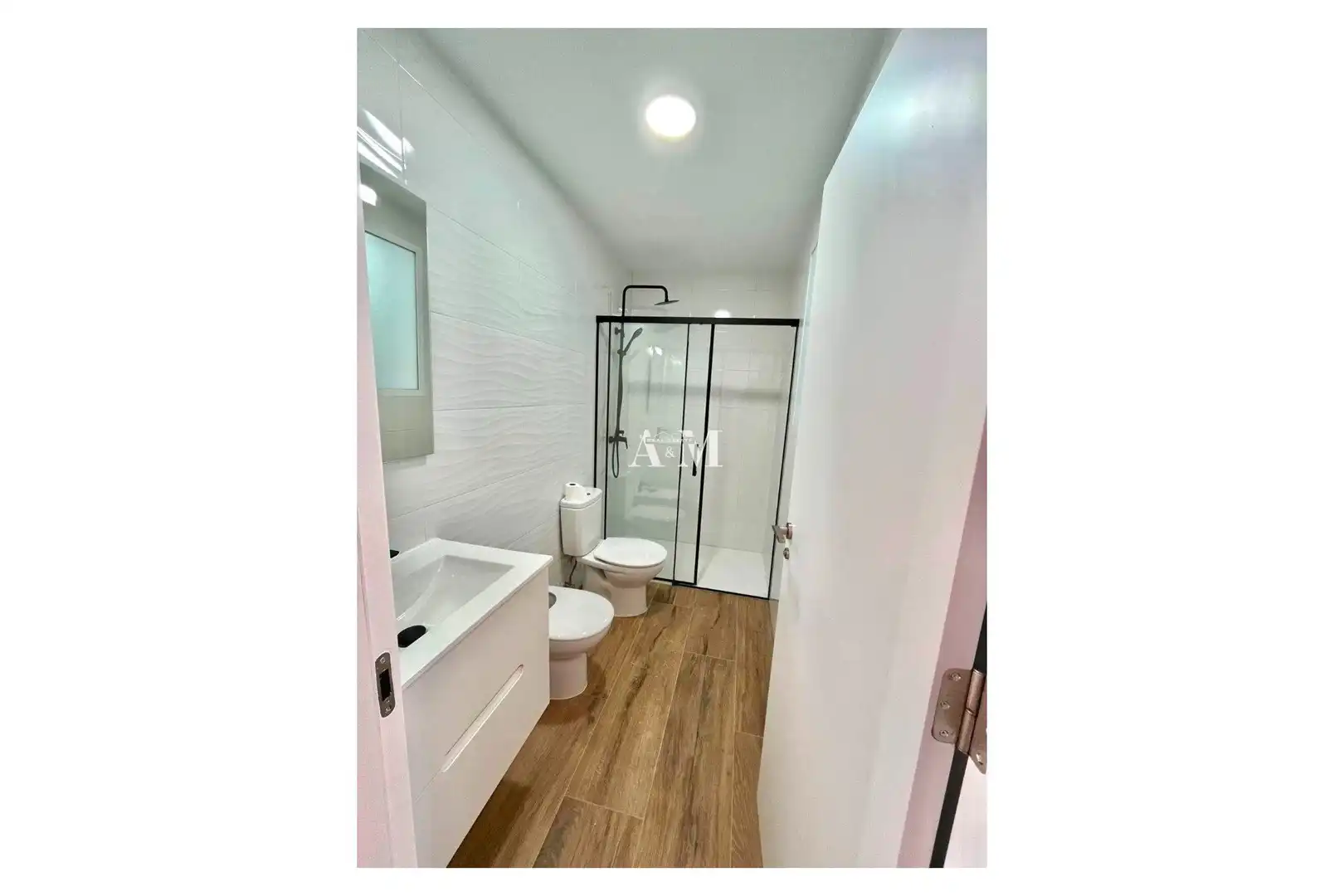 Bathroom of Flat for rent in San Pedro del Pinatar  with Oven, Washing machine and Microwave