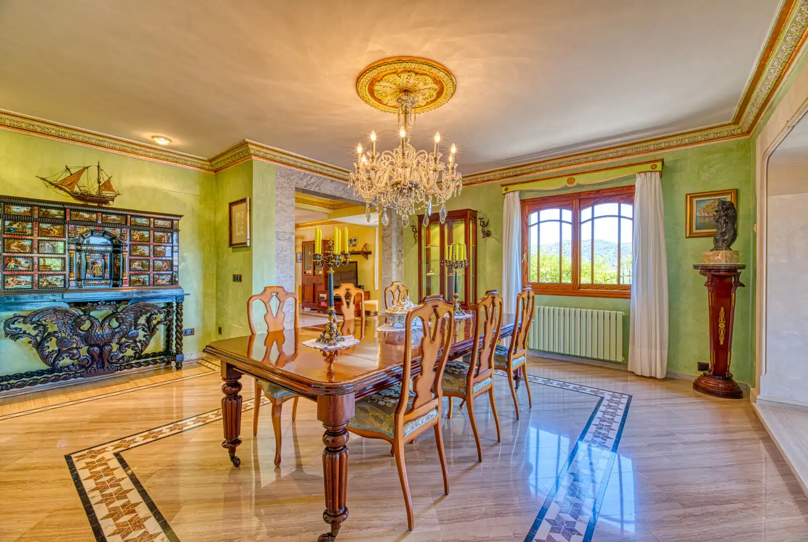 Dining room of Houses for sale in Calvià  with Private garden