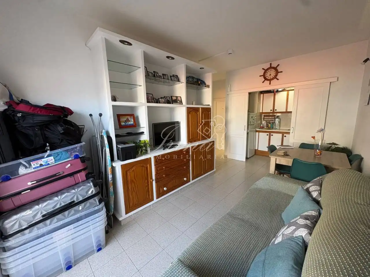 Sala de estar de Piso en venta en Breña Baja con Balcón y Piscina comunitaria