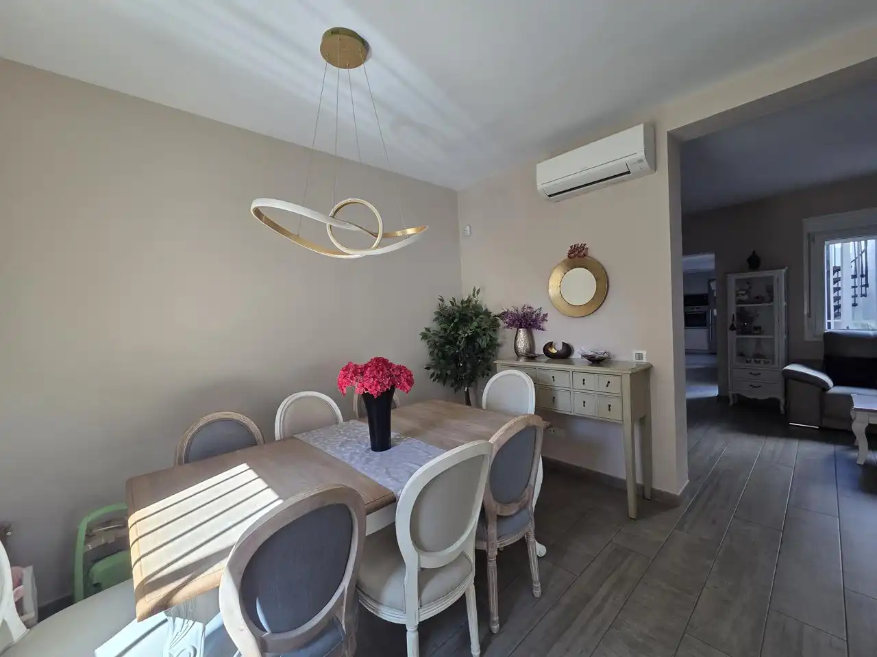 Dining room of Houses for rent in Madrid  with Air Conditioner, Heating and Terrace