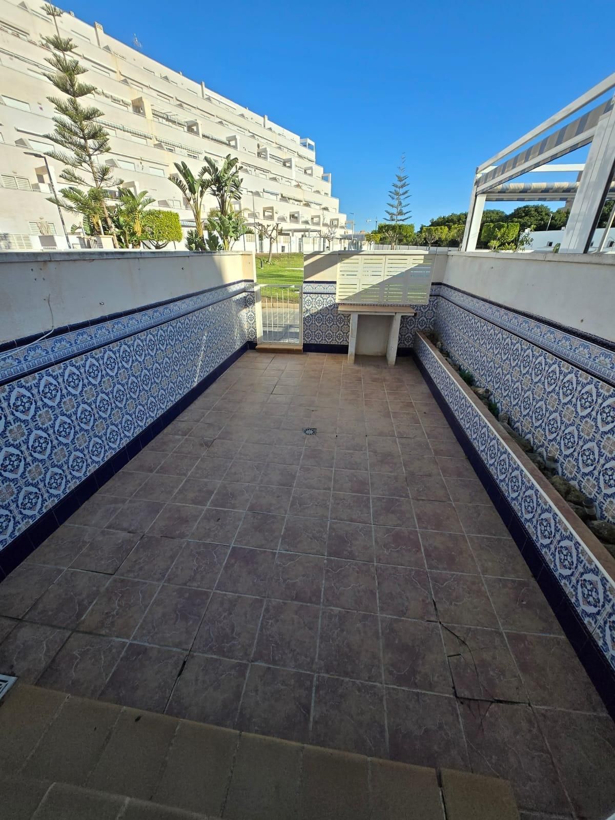 Terrace of Duplex for sale in Roquetas de Mar  with Private garden, Terrace and Community pool