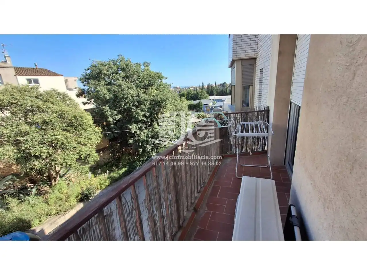 Terraza de Piso de alquiler en Tortosa con Aire acondicionado, Parquet y Terraza