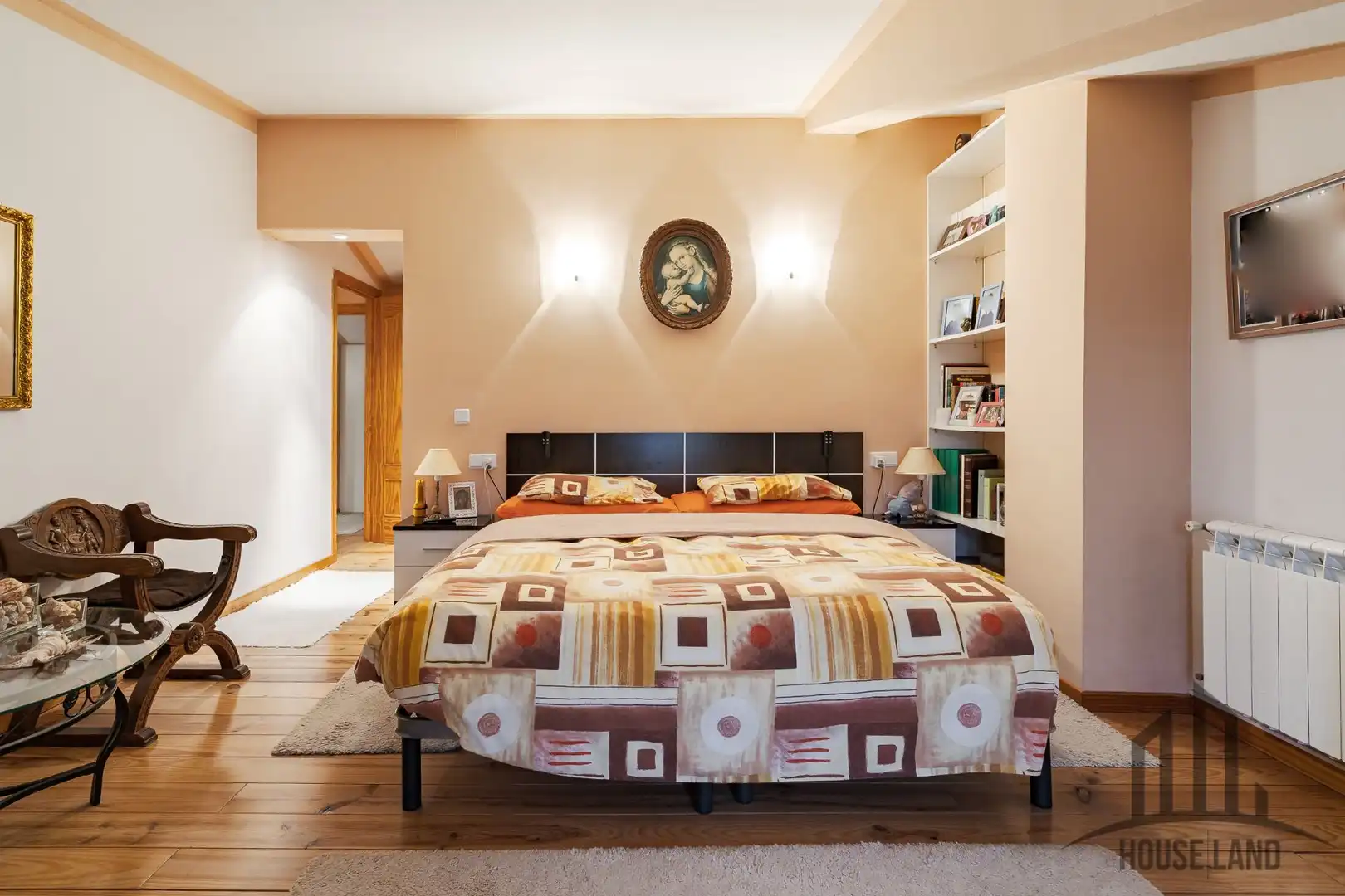 Bedroom of Houses for sale in Fuentenovilla  with Air Conditioner, Heating and Private garden