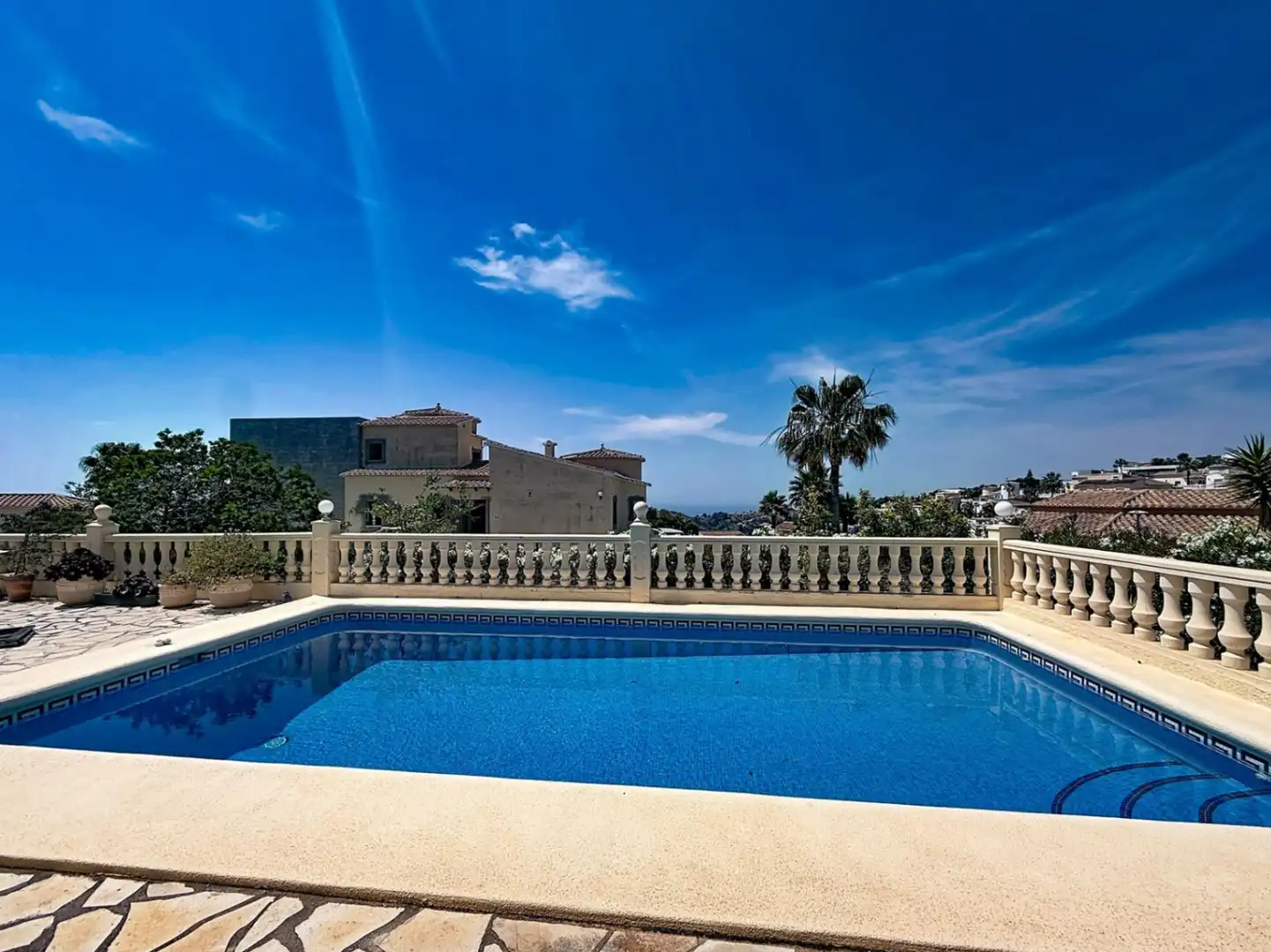 Piscina de Casa o chalet en venta en Benitachell / El Poble Nou de Benitatxell con Aire acondicionado, Calefacción y Jardín privado