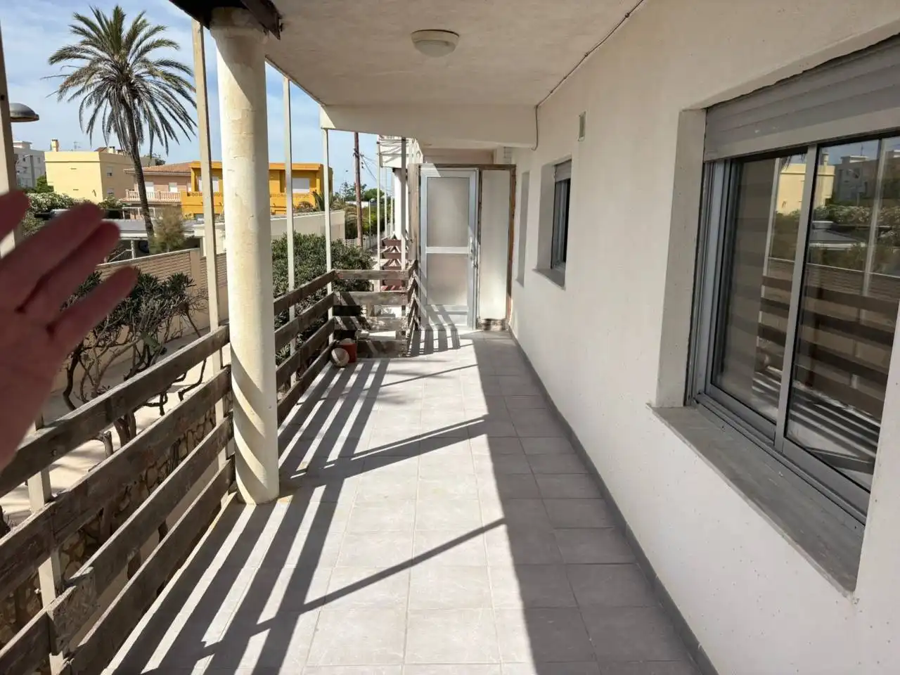 Balcony of Apartments for rent in Valencia  with Terrace, Furnished and Balcony
