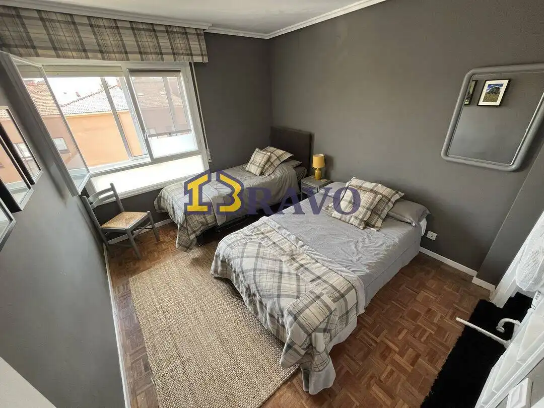 Bedroom of Flat for sale in Medina de Pomar  with Terrace and Balcony