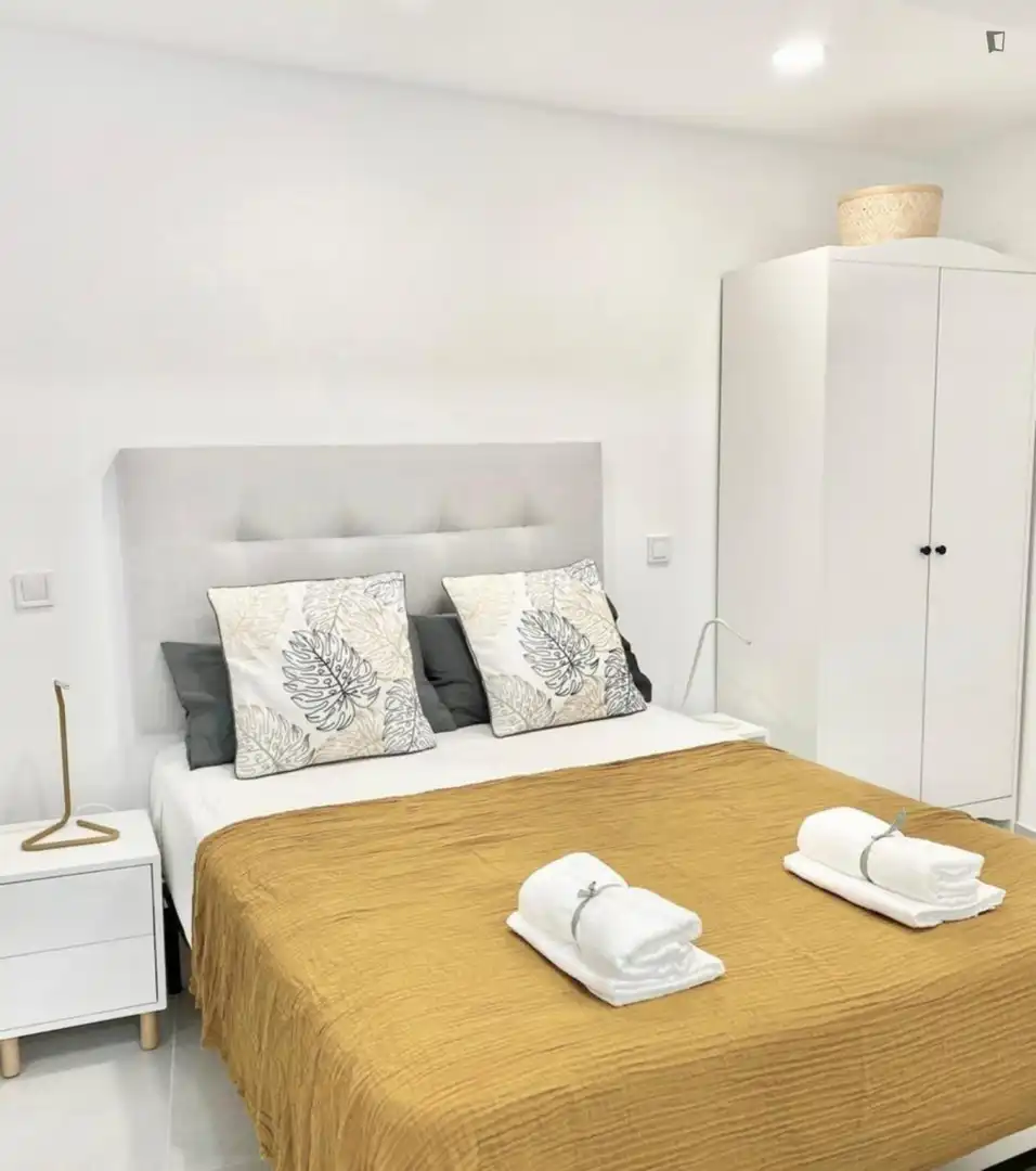Bedroom of Apartments for rent in Barcelona  with Air Conditioner, Furnished and Oven