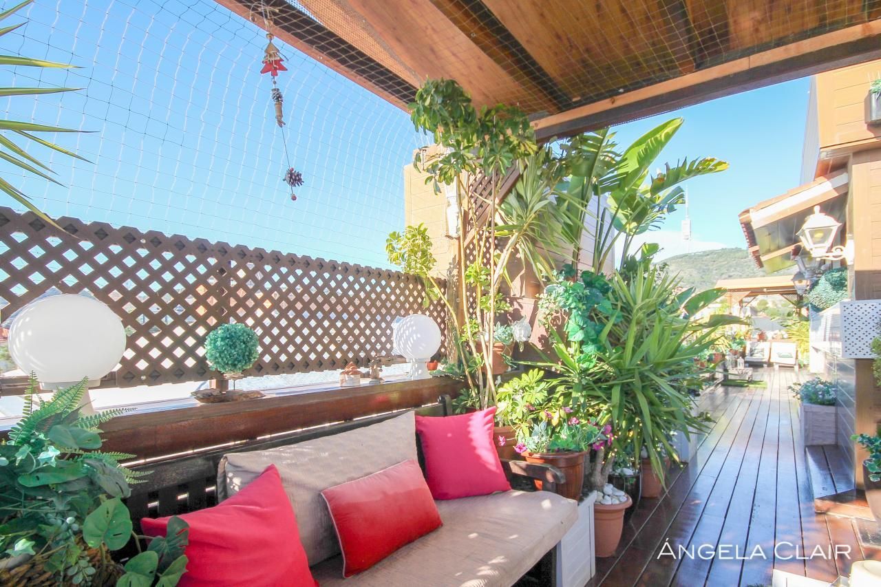 Terrace of Attic for sale in  Barcelona Capital  with Air Conditioner, Heating and Parquet flooring