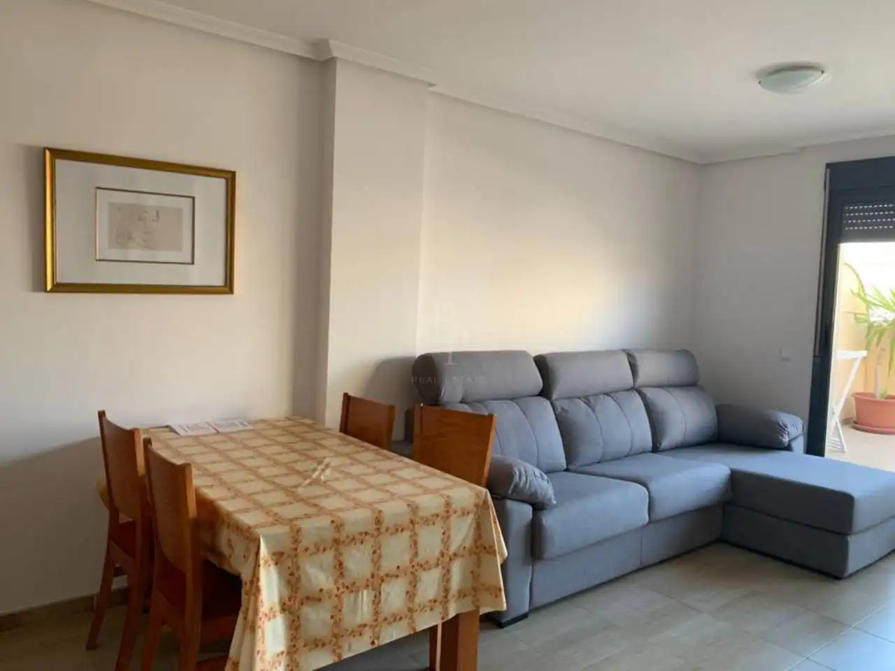 Sala de estar de Ático de alquiler en Vinaròs con Terraza, Amueblado y Alarma