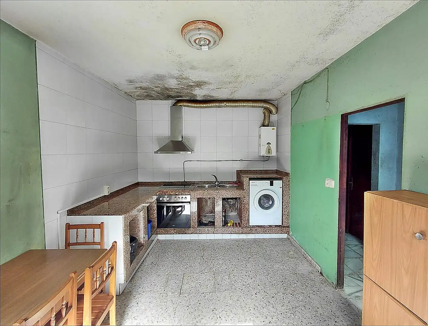 Cuina de Casa o xalet en venda en Cambados amb Terrassa i Balcó