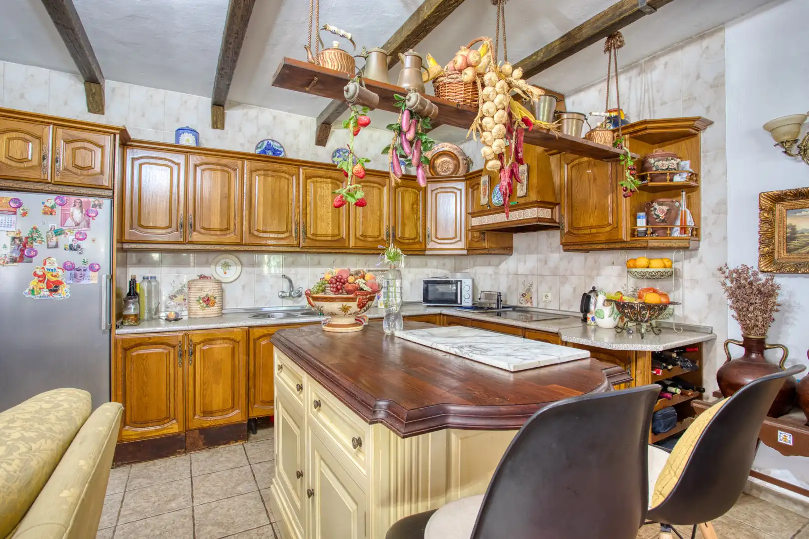 Cocina de Casa o chalet en venta en San Martín del Tesorillo con Jardín privado y Terraza