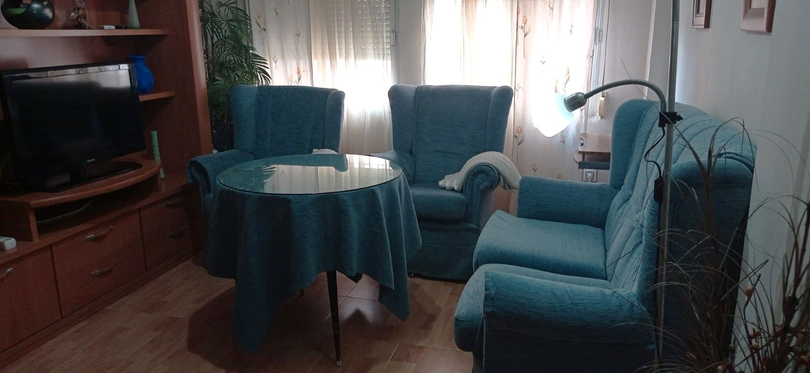 Living room of Flat to rent in  Jaén Capital  with Furnished, Washing machine and Microwave